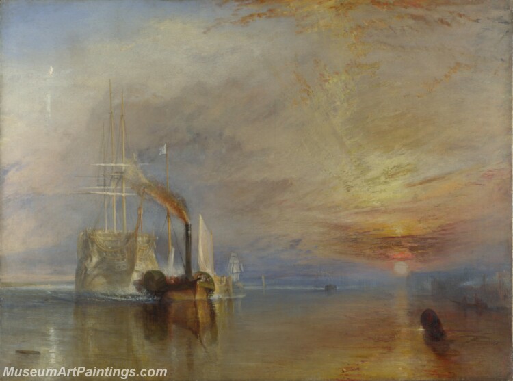 Joseph Mallord William Turner The Fighting Temeraire Painting