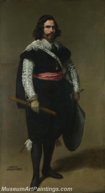 Juan Bautista Martínez del Mazo Don Adrián Pulido Pareja Painting