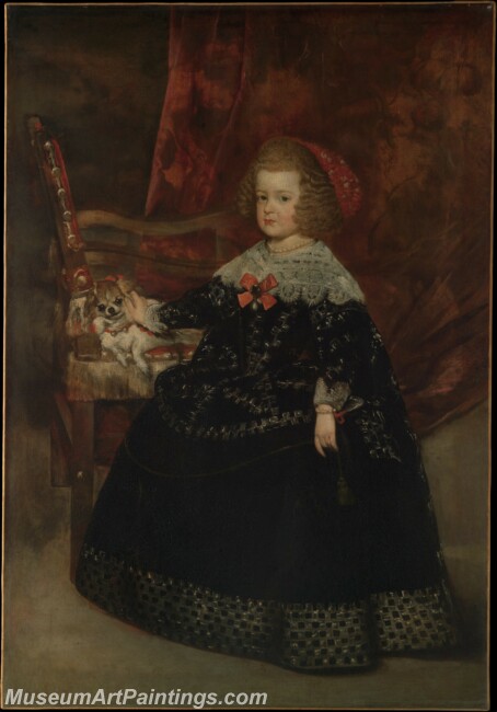 Juan Bautista Martínez del Mazo María Teresa Infanta of Spain Painting