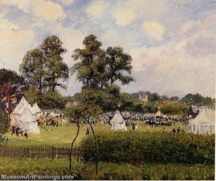 Jubilie Celebration at Bedford Park London Painting