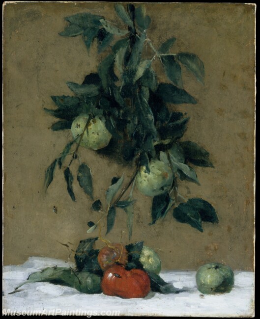 Julian Alden Weir Fruit Painting