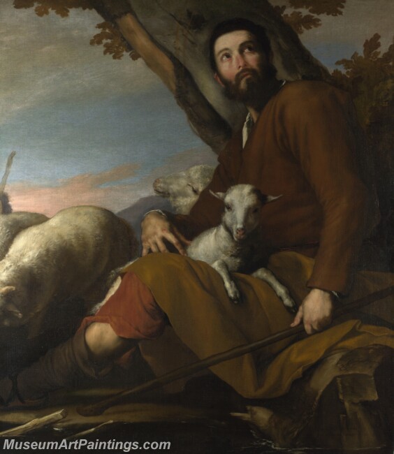 Jusepe de Ribera Jacob with Flock of Laban Painting