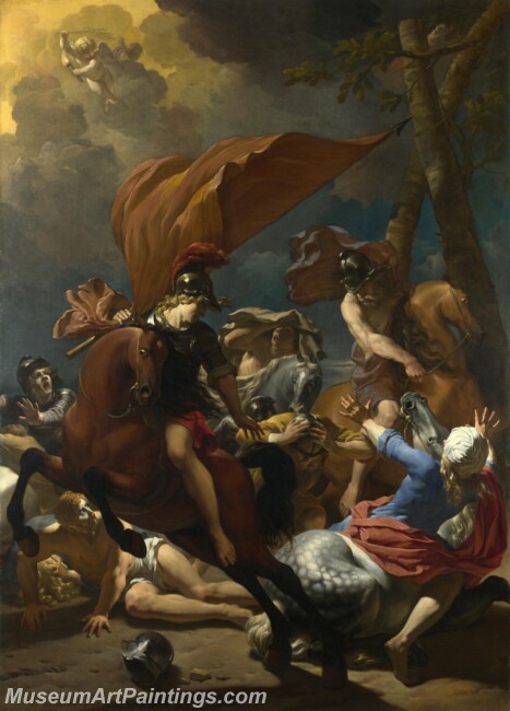 Karel Dujardin The Conversion of Saint Paul Painting