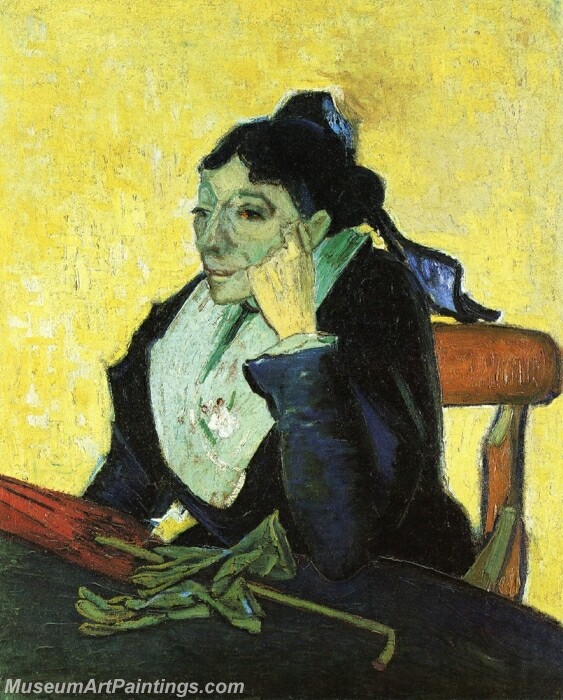 L'Arlesienne Portrait of Madame Ginoux Painting