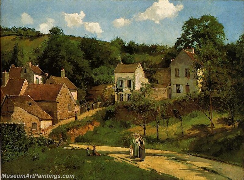 LHermitage at Pontoise Painting