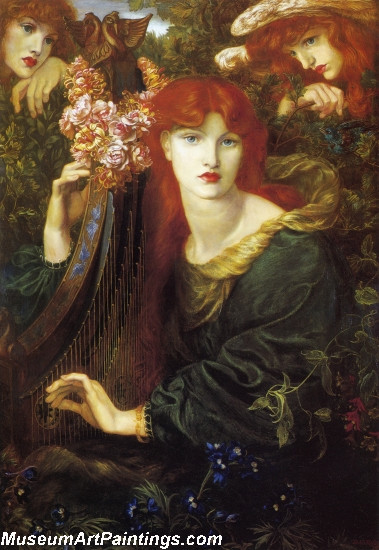 La Ghirlandata by Dante Gabriel Rossetti