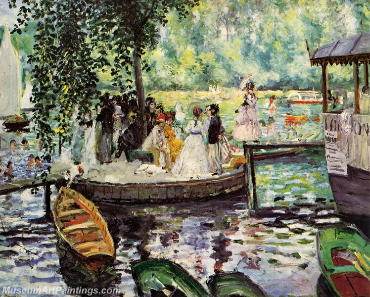 La Grenouillere Painting