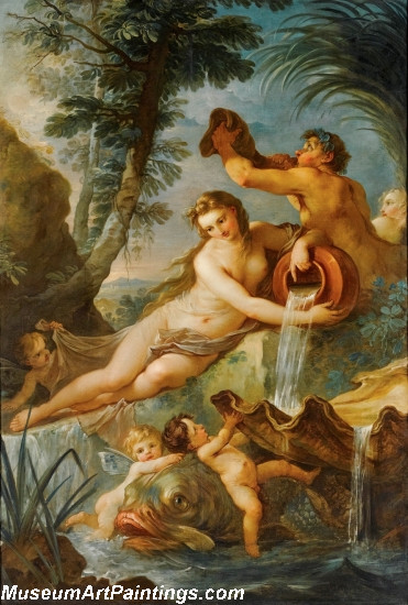 La Source by Charles Joseph Natoire