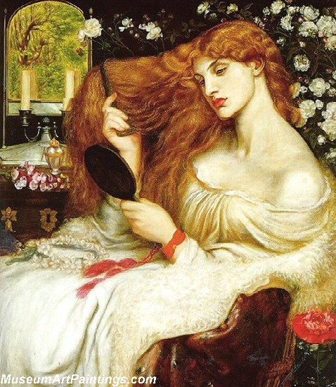 Lady Lilith by Dante Gabriel Rossetti