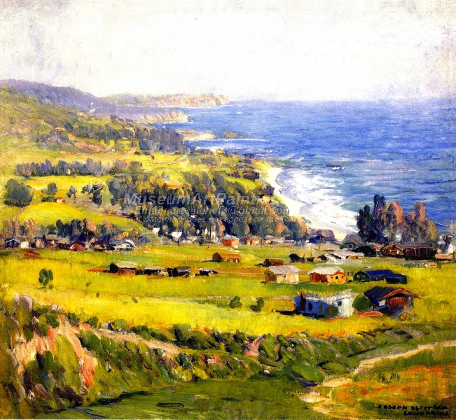 Laguna Coastline by Joseph Kleitsch