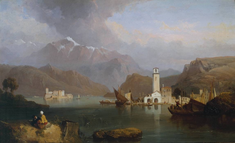 Lake Como by Clarkson Frederick Stanfield