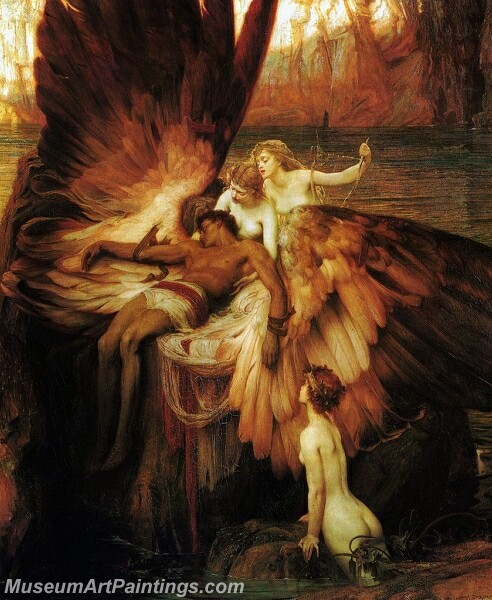 Lament for Icarus Painting