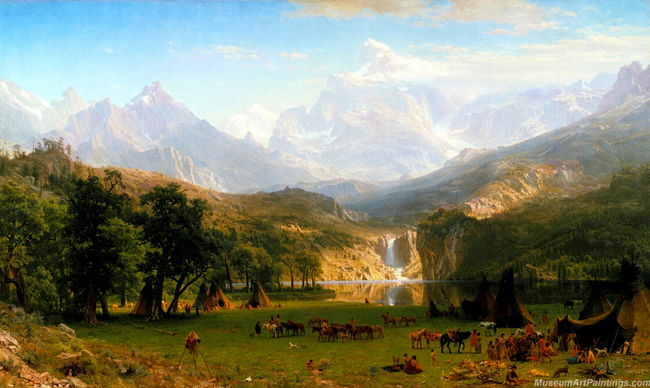 Landscape Oil Painting Rocky Mount