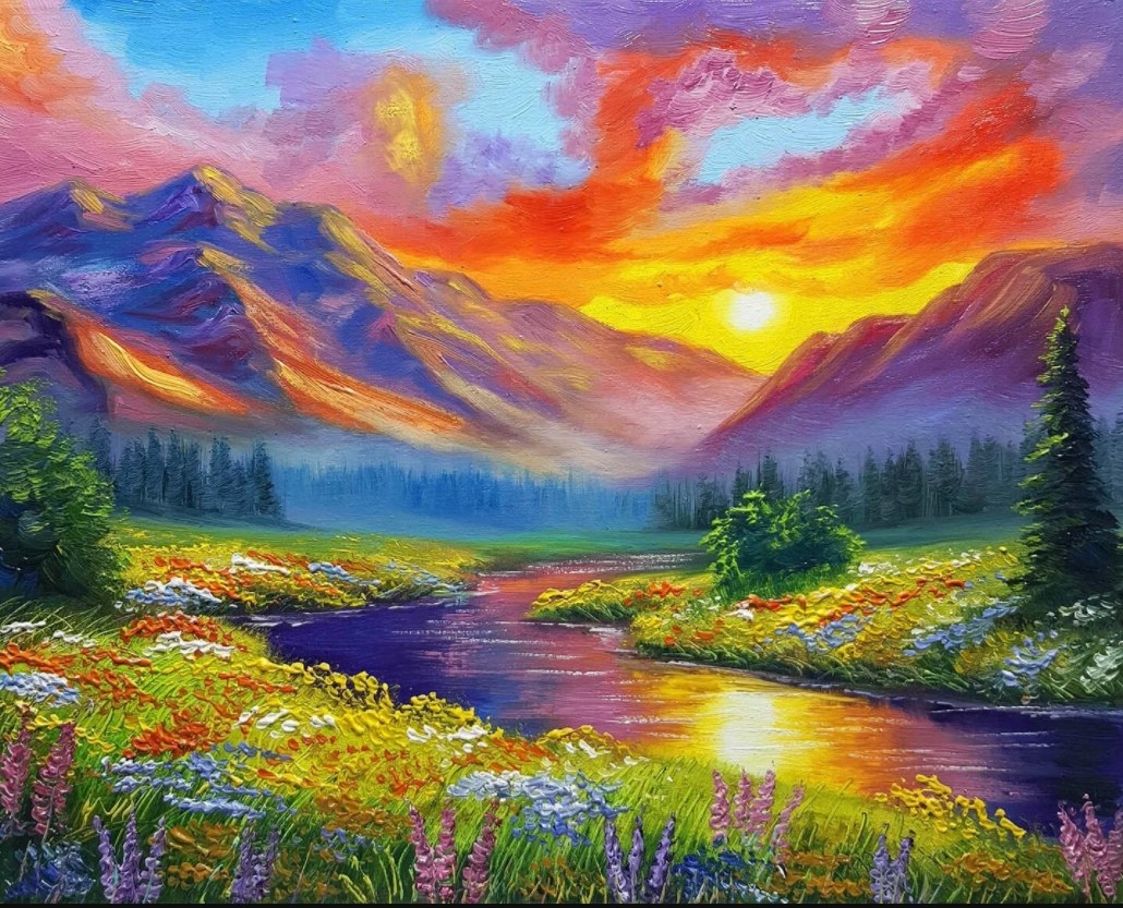 Landscape Oil Paintings BOL01