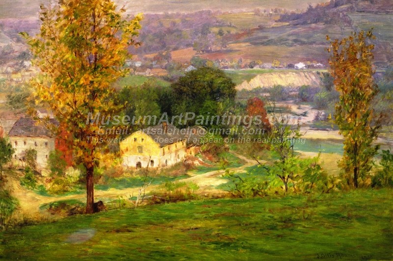 Landscape Oil Paintings In the Whitewater Valley