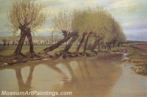 Landscape Painting A Willows