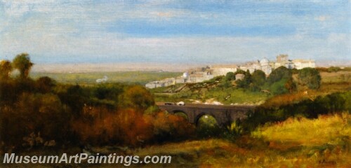 Landscape Painting Albano Italy