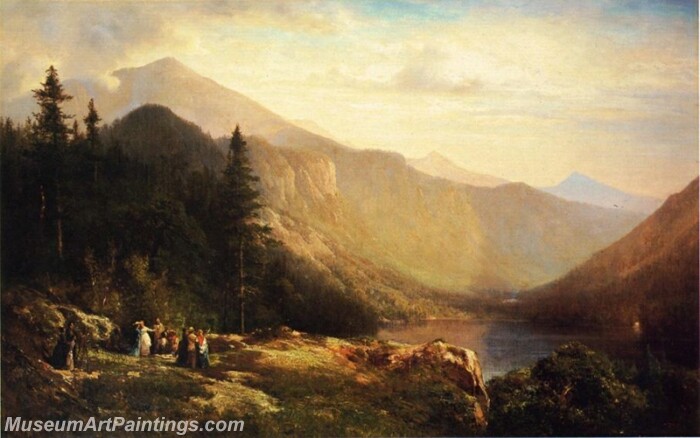Landscape Painting An Artists View of Mt Lafayette