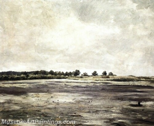 Landscape Painting An Empty pond