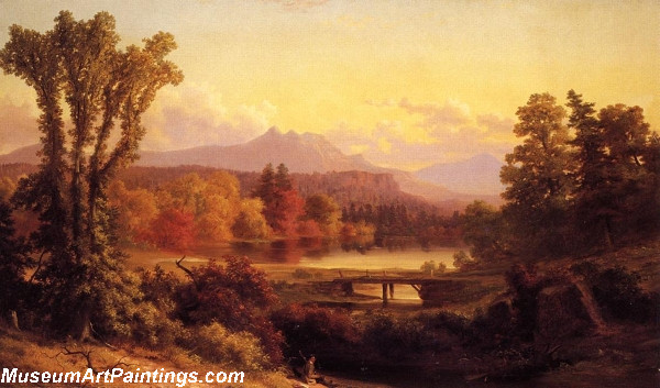 Landscape Painting Chocorua Peak New Hampshire