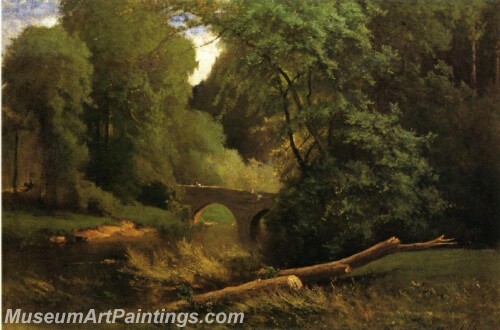 Landscape Painting Cromwells Bridge