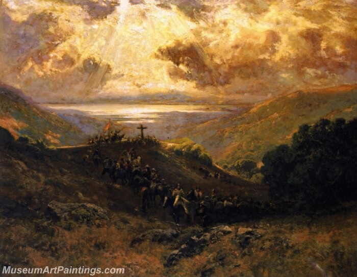 Landscape Painting Discovery of San Francisco Bay