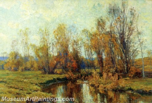 Landscape Painting Early Autumn