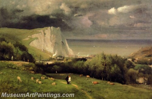 Landscape Painting Etretat