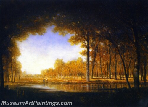 Landscape Painting Forest of Fontainebleau