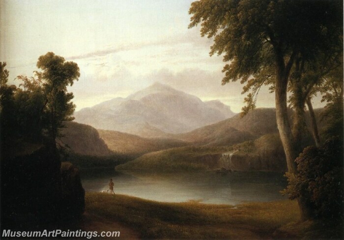 Landscape Painting In the Catskills