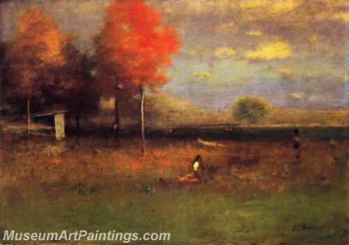 Landscape Painting Indian Summer