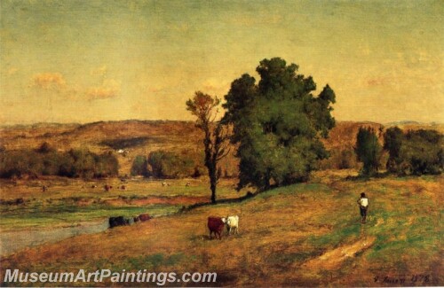 Landscape Painting Landscape with Figure