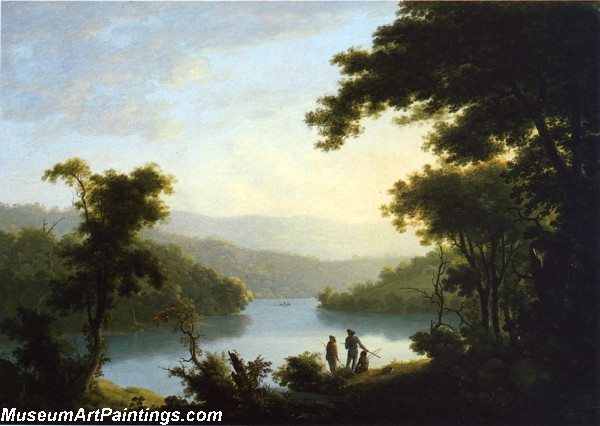 Landscape Painting Meeting of the Waters