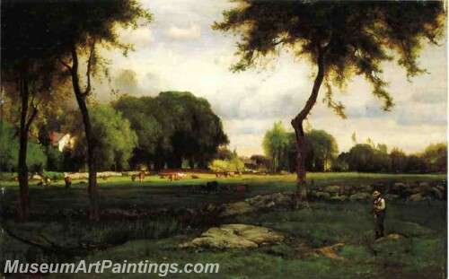 Landscape Painting Montclair Evening