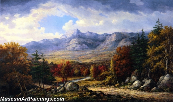 Landscape Painting Mount Chocorua