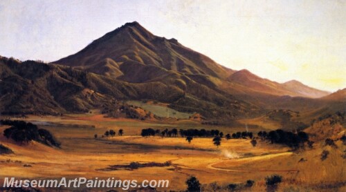 Landscape Painting Mount Tamalpais from San Rafael