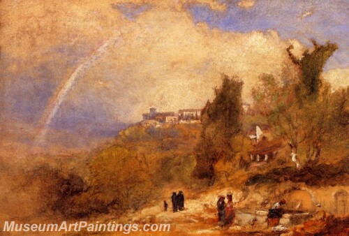 Landscape Painting Near Perugia