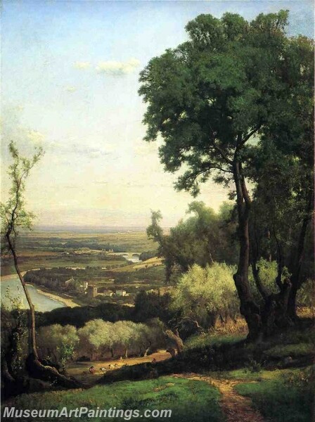 Landscape Painting Near Perugia 2