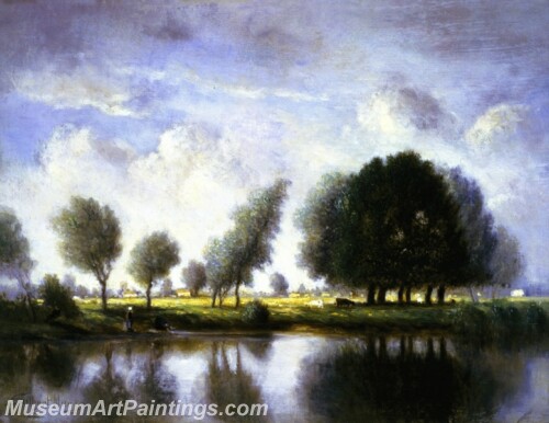 Landscape Painting Near Reuilly