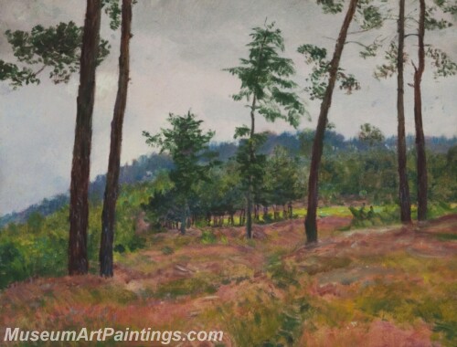 Landscape Painting On the Edge of a Forest