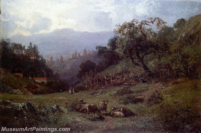 Landscape Painting Pastoral Landscape