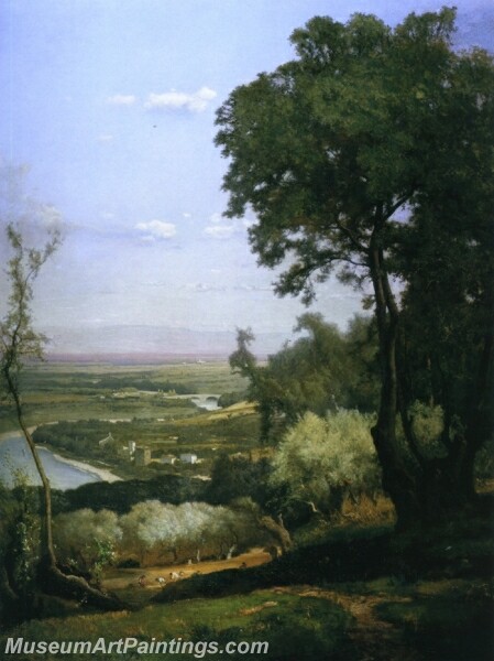 Landscape Painting Perugia