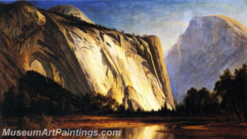 Landscape Painting Royal Arches and Half Dome