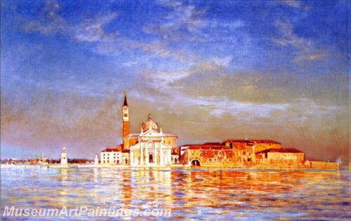 Landscape Painting San Giorgio Maggiore