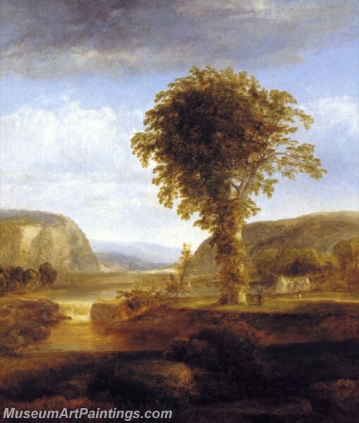 Landscape Painting Scenery in the Catskills