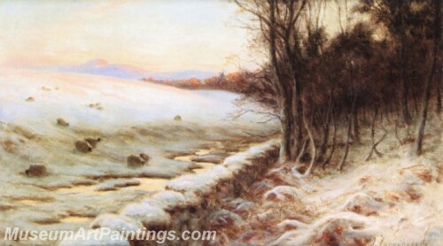 Landscape Painting The Edge of the Wood