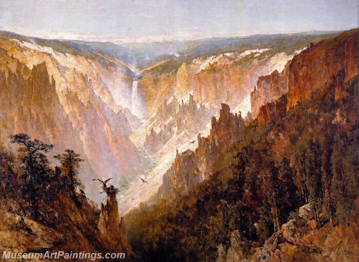 Landscape Painting The Grand Canyon of the Yellowstone