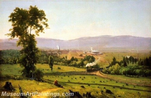 Landscape Painting The Lackaanna Valley