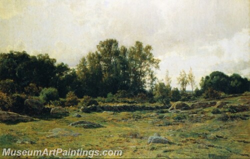 Landscape Painting The Old Pasture