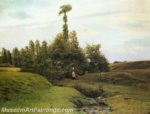 Landscape Painting The Outflow